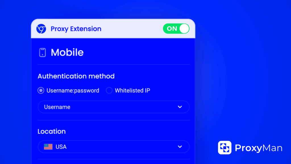 Proxy Helper extension