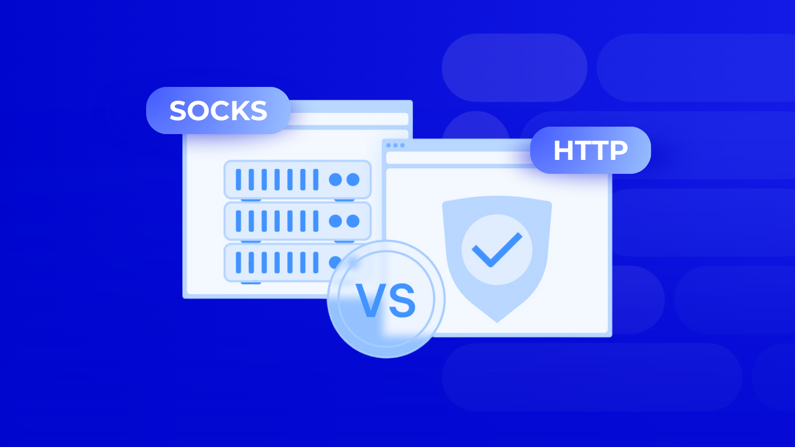 SOCKS vs HTTP Proxy