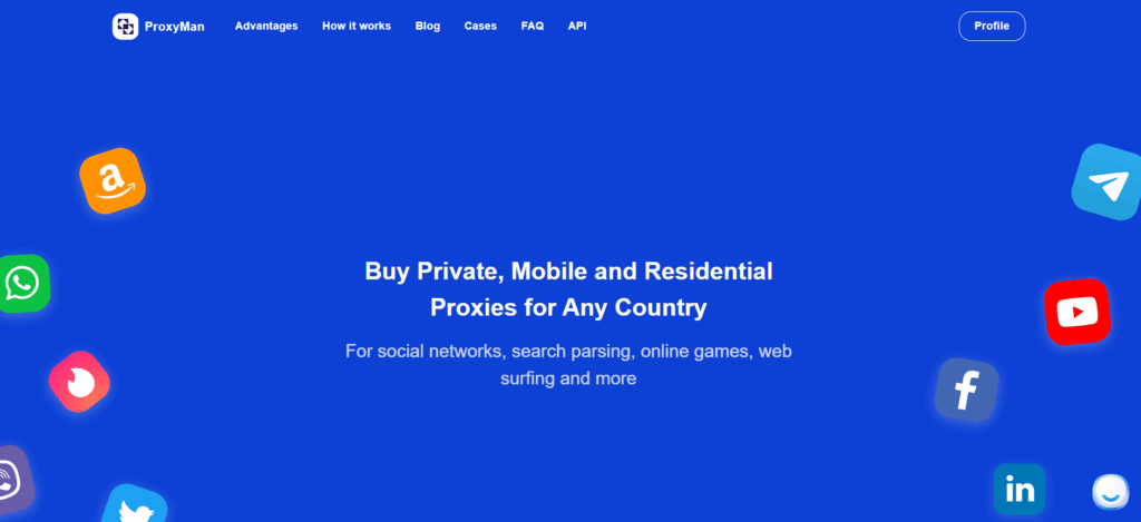 ProxyMan web