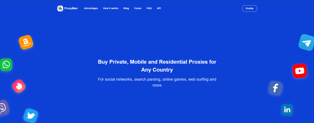 proxy-man website