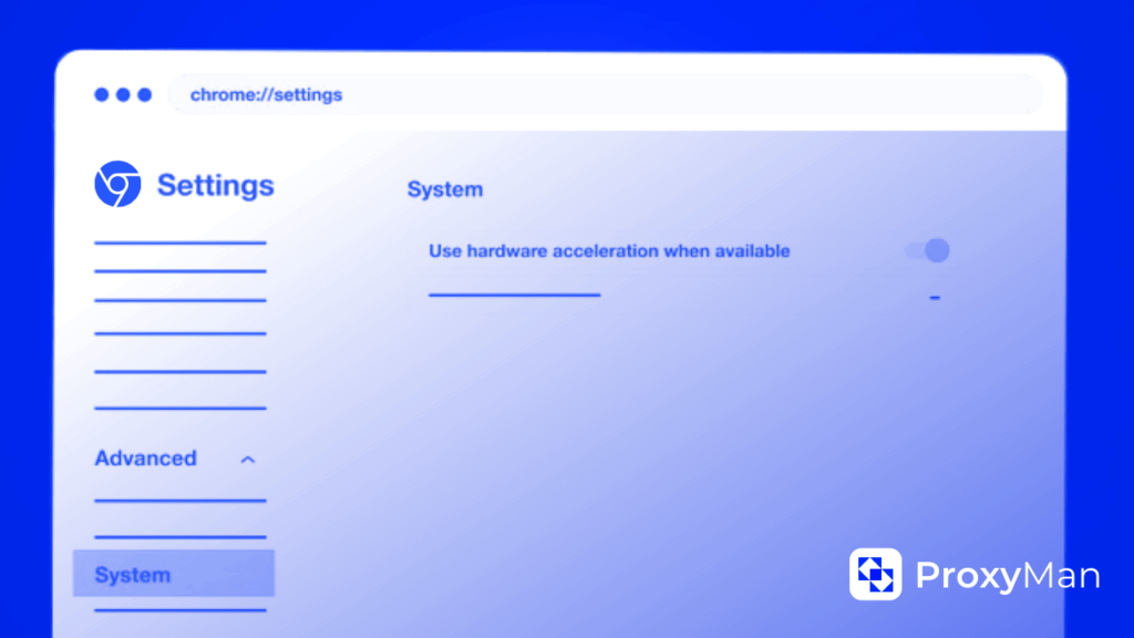 Proxy Settings in Chrome