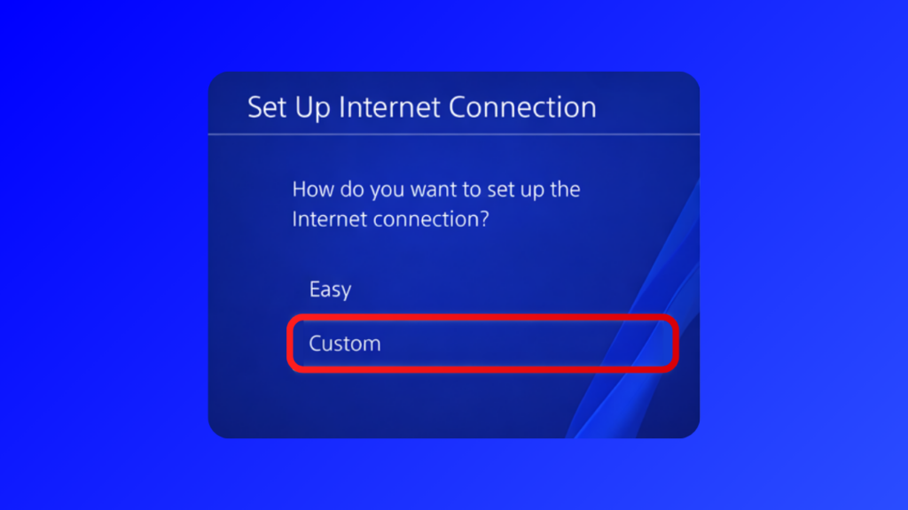 proxy Connection Type